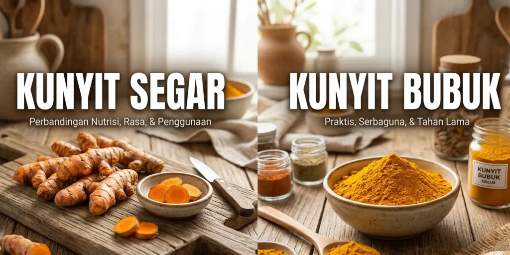 Kunyit Bubuk Vs Kunyit Segar: Mana Yang Lebih Untung Untuk Bisnis Anda? 1 Kunyit Bubuk Vs Kunyit Segar